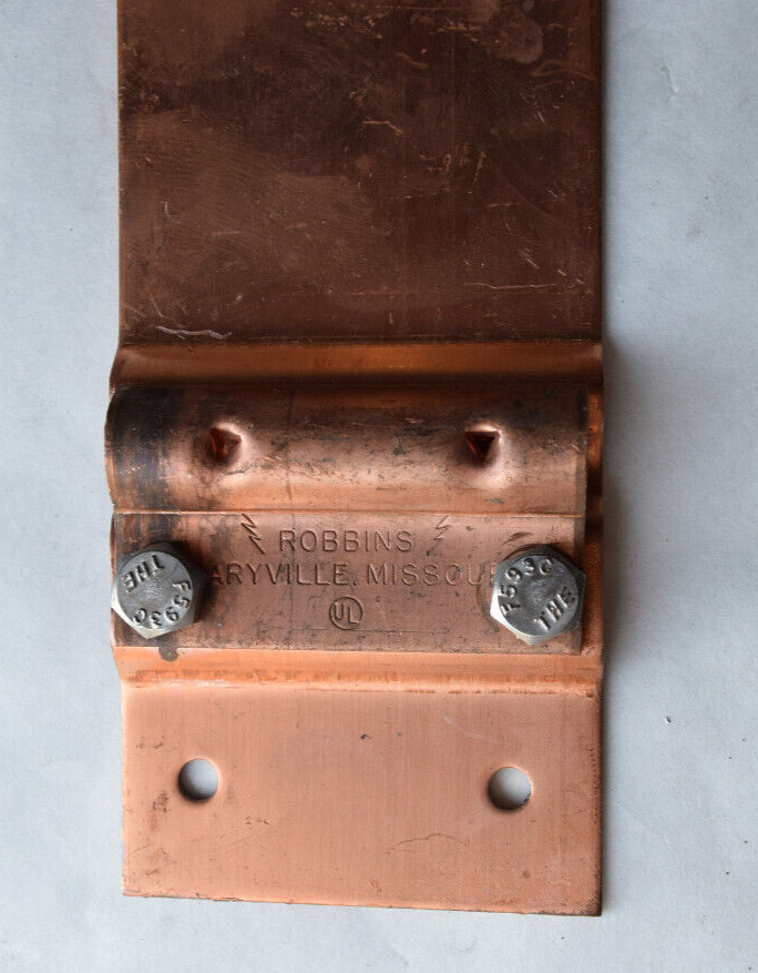Robbins Strap ARidge Point Base Cat No. 45, Lightning and Electrical Grounding