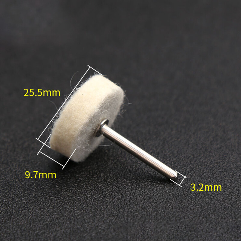For Dremel Felt Polishing Buffing Pads Rotary Tools Plastic Wheel Wool