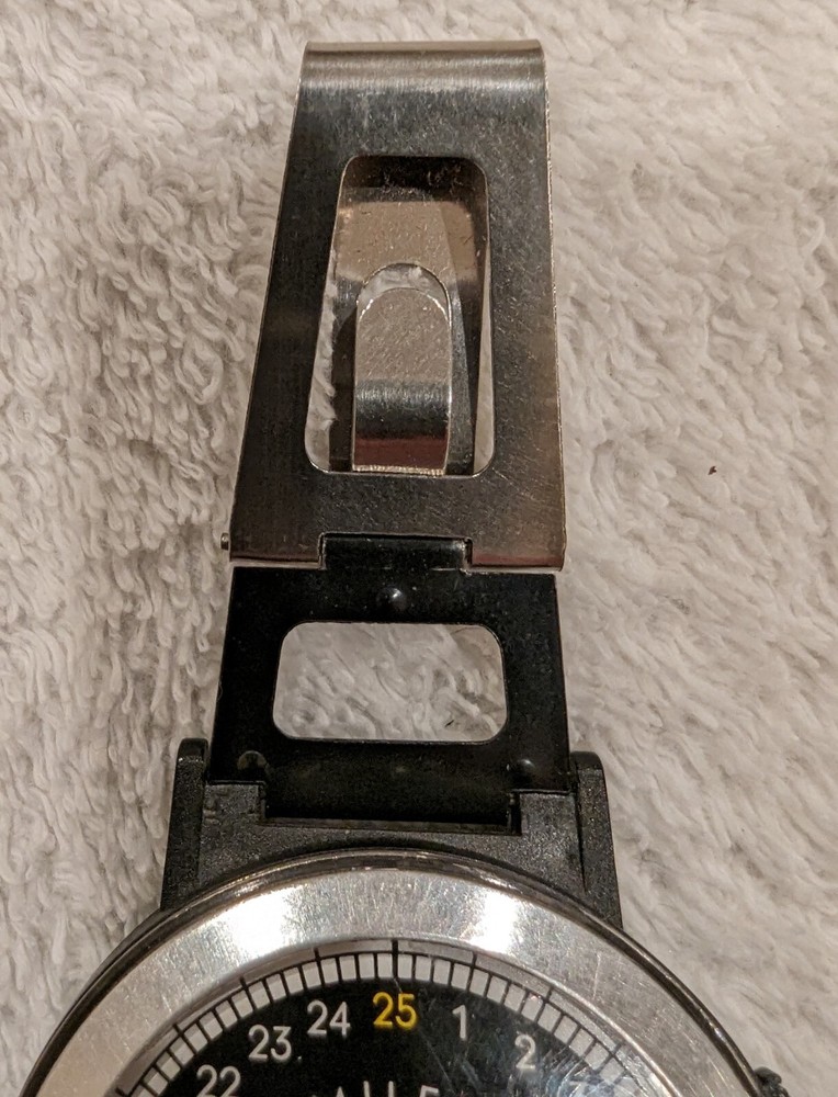 Vintage K&R Precise Pedometer with Clip 