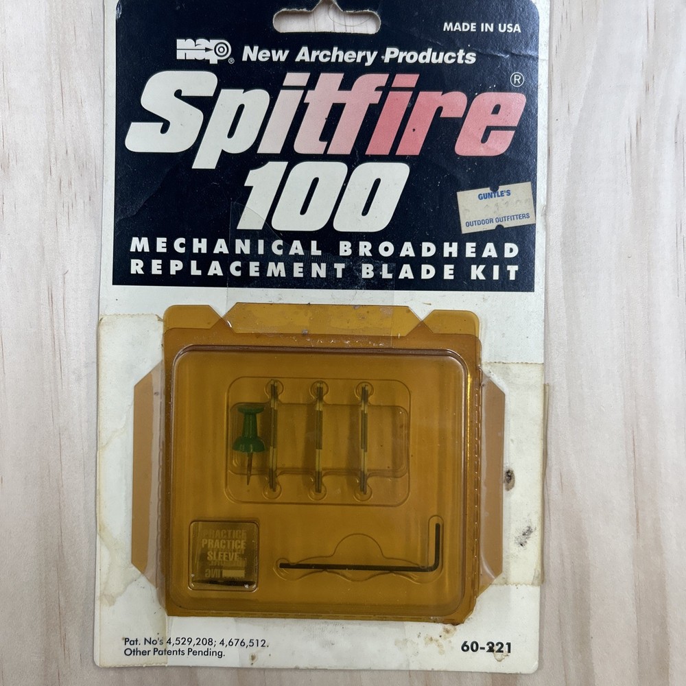 New Archery Products Spitfire 100 Mechanical Broadhead Replacement Blades