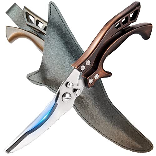 Kitchen Scissors,Kitchen Shears Heavy Duty Dishwasher Safe,A