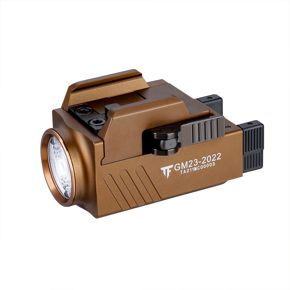 For Glock Tactical LED Pistol Light Compact Rail Mount Weapon Light Rechargeable