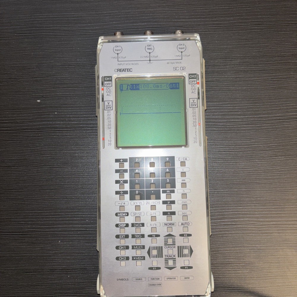 Createc SC 01 Signalcomputer Microkontroller Signal Computer 2-Kanal Kontroller.