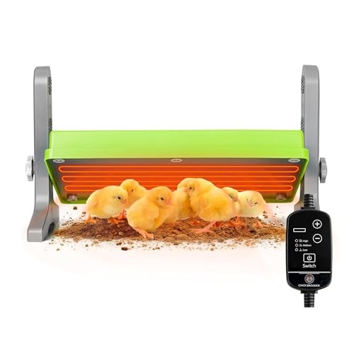 Fuzzy Bird Chick Brooder (12''*8'') Brooder Heater for Chicks Ducks and Birds