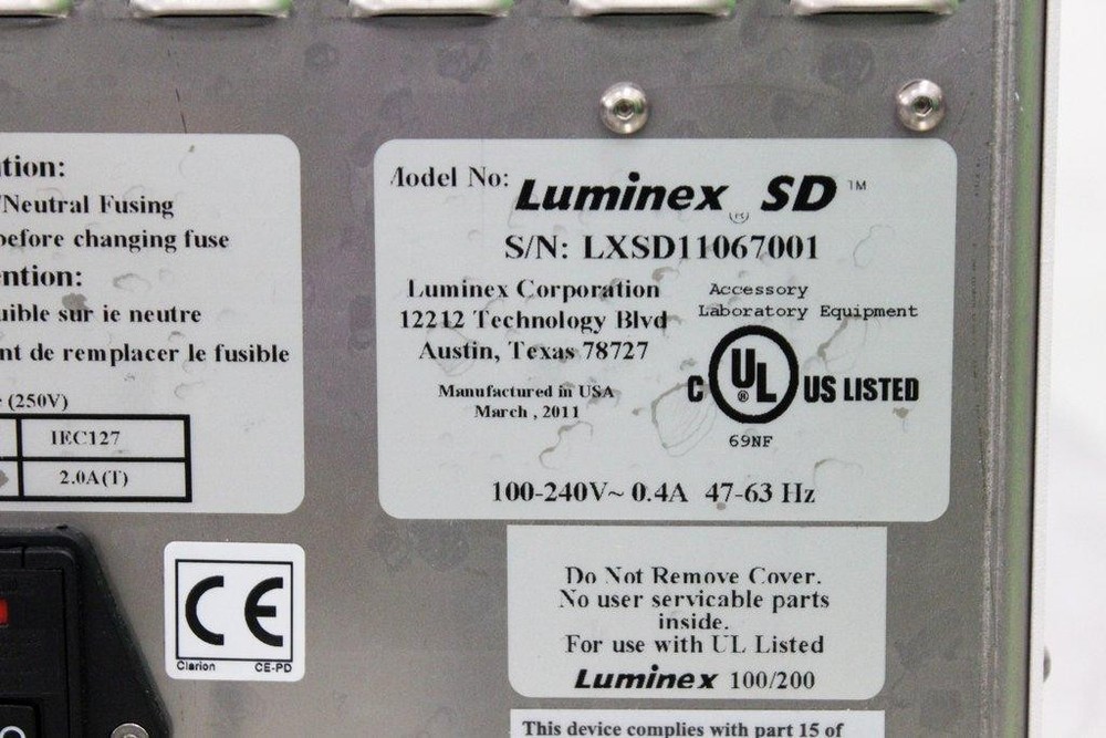 Invitrogen Luminex 100/200 System Includes Computer Software (3372922)