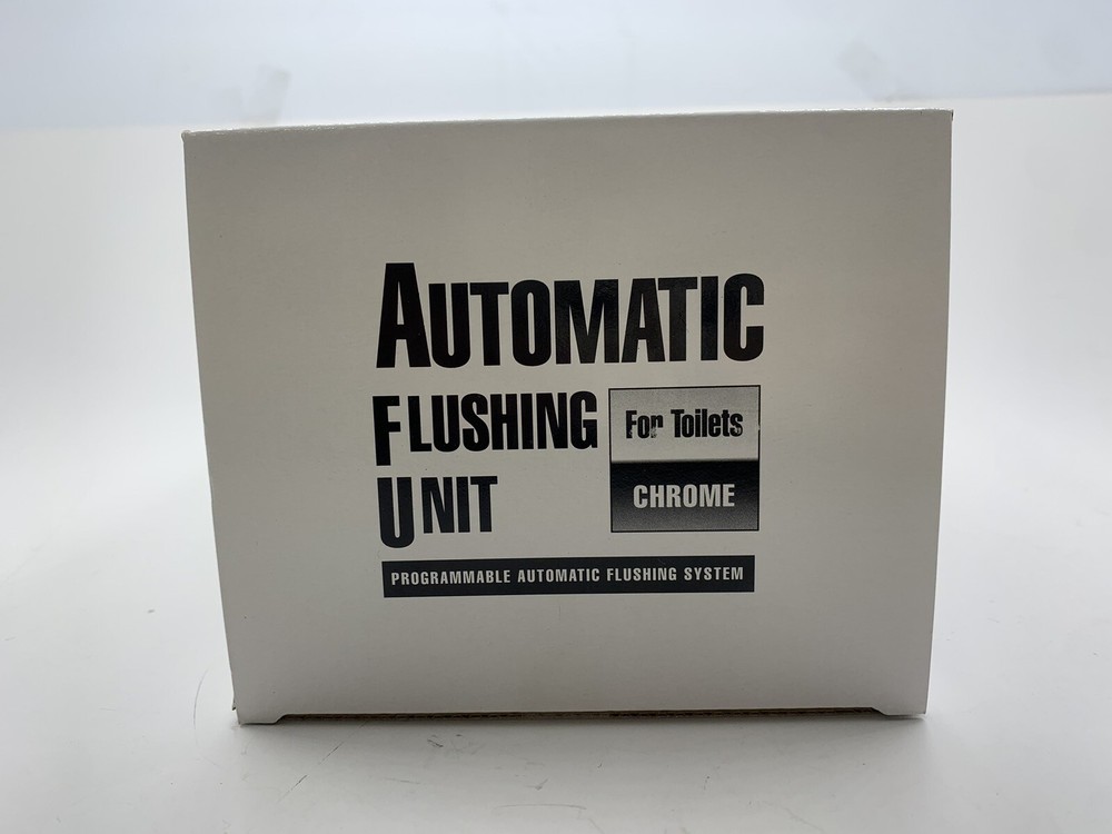 BRAND NEW - Chrome Programmable Automatic Urinal and Toilet Flushing System