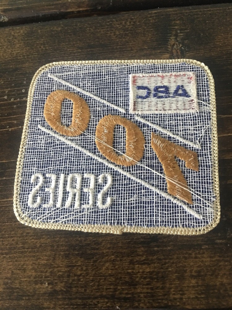 Vintage ABC 700 Series Bowling Patch Beige Trim