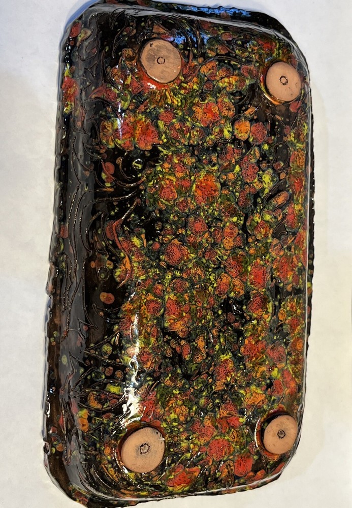 Multicolored Potter Dish 9”X5.25”