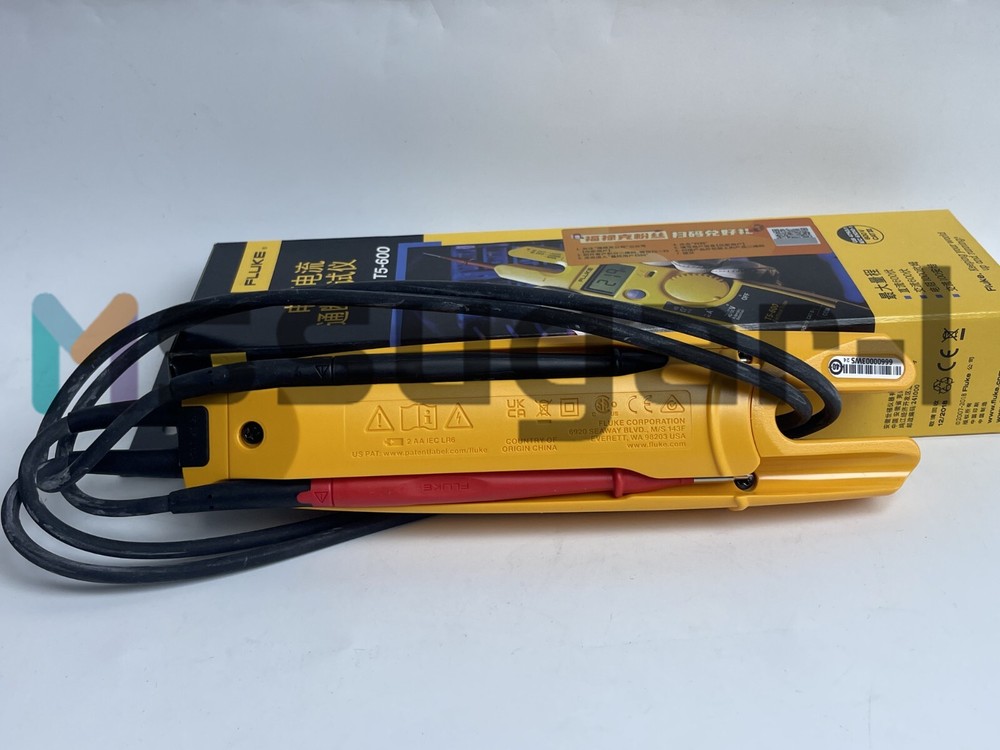 Fluke T5-600 Clamp Meter Continuity Current Electrical Tester #Z