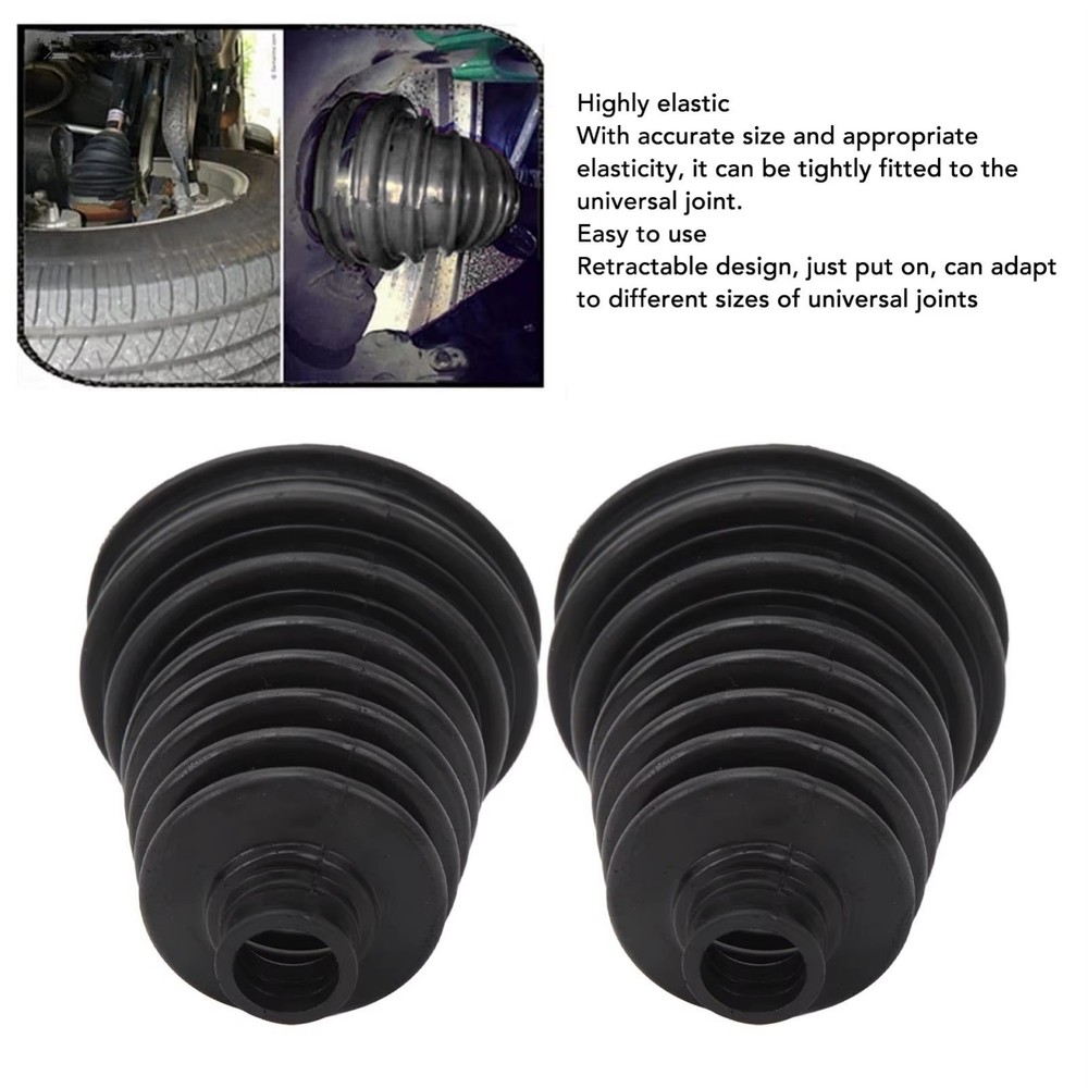 Universal CV Boot Kit Split Joint Gaiter Stretchable Replacement Car Auto Parts