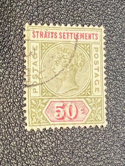 Straits Settlements stamp 87 used