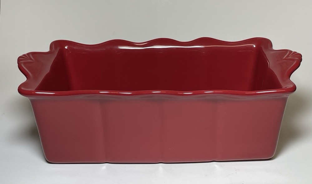 Princess House Pavillion Berry Red 12” Rectangular Baker