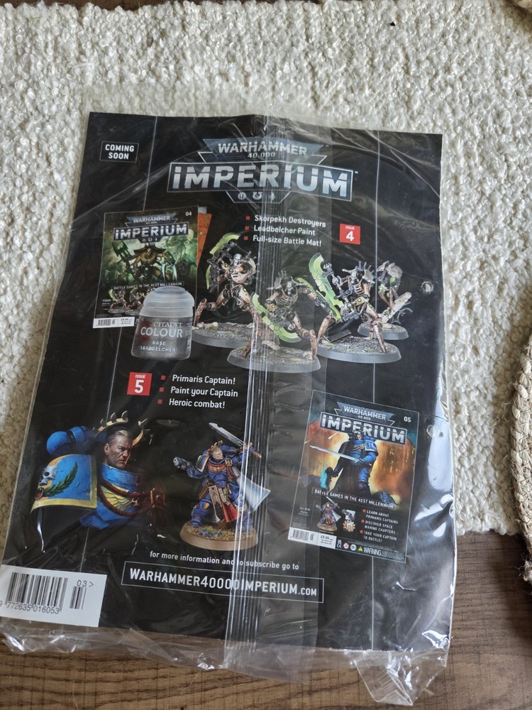 Warhammer 40k Imperium Magazine Games Workshop Issue #03