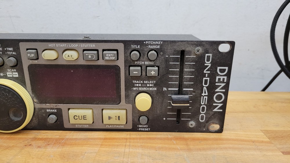 Denon DN-D4500 Dual CD/MP3 Control Unit *CONTROL UNIT ONLY*
