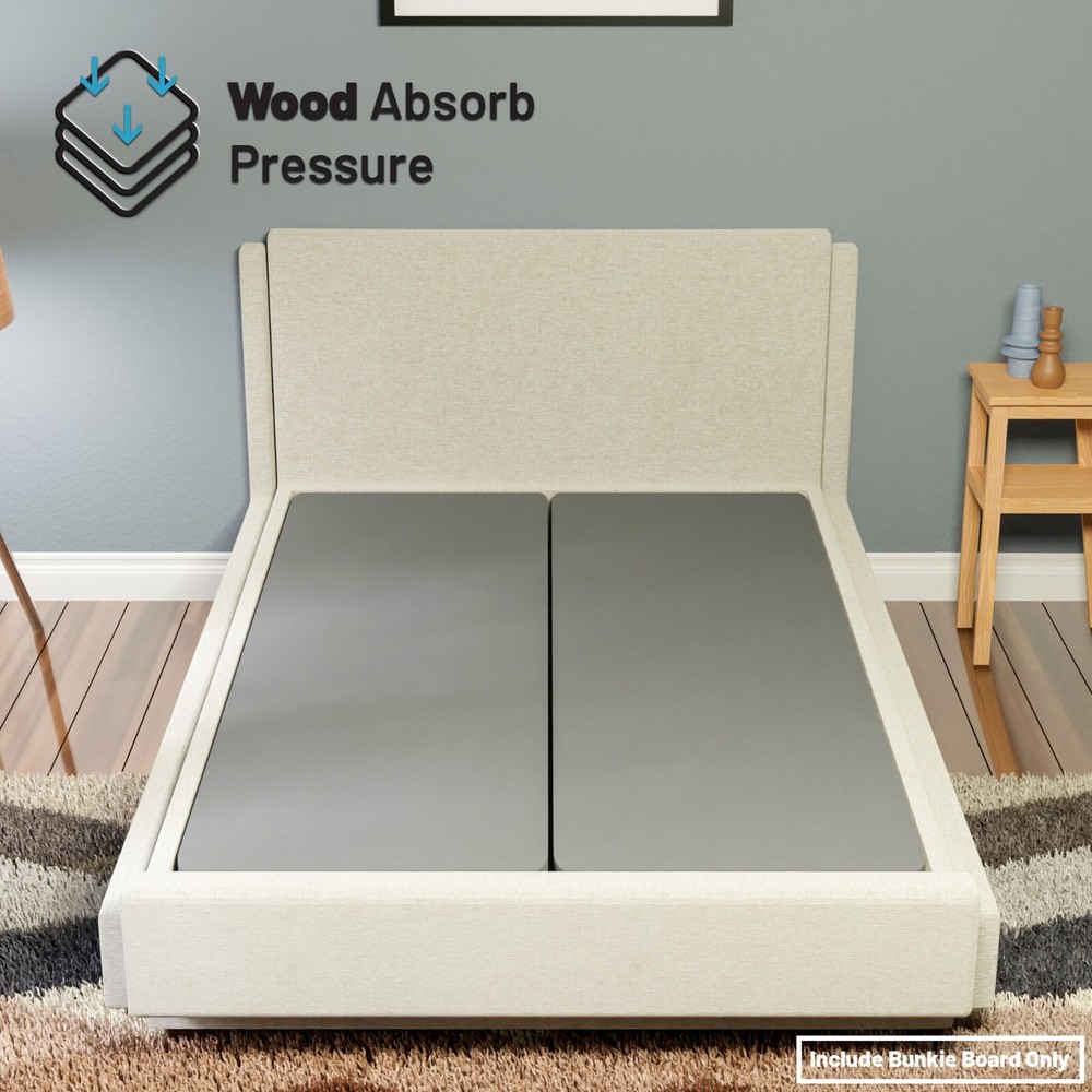 Continental Sleep, 1.5" Split Assembled Bunkie Board for Mattress/Bed Support