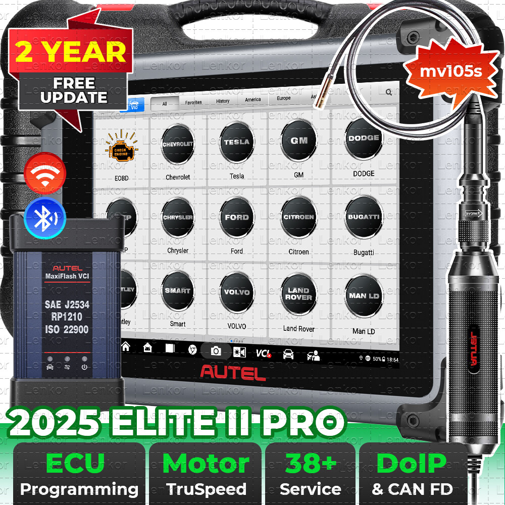 2026 Autel MaxiSys Elite II PRO as MS919 Diagnostic Scan Programming Key Coding