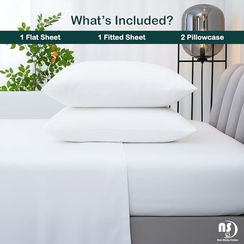 4 Piece 100% Egyptian Cotton 400 Thread Count Extra Deep Queen White Solid