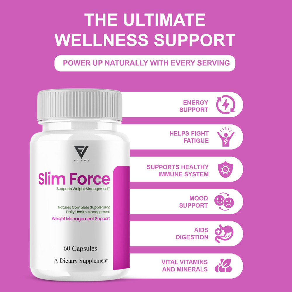 Slim Force Capsules, SlimForce Advanced Support Formula (60 Capsules)