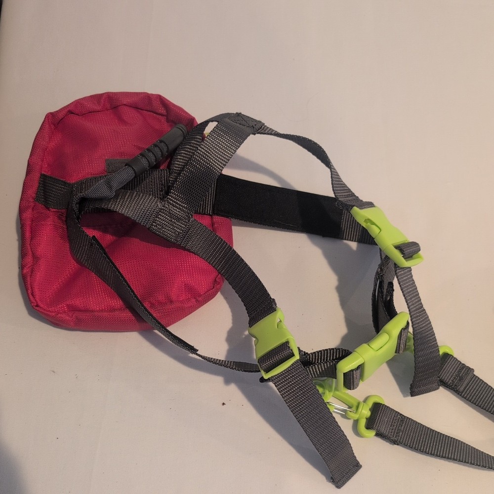 Lucky Bums Ski Trainer Grip-n-Guide Handle Leashes Backpack One Size Blue