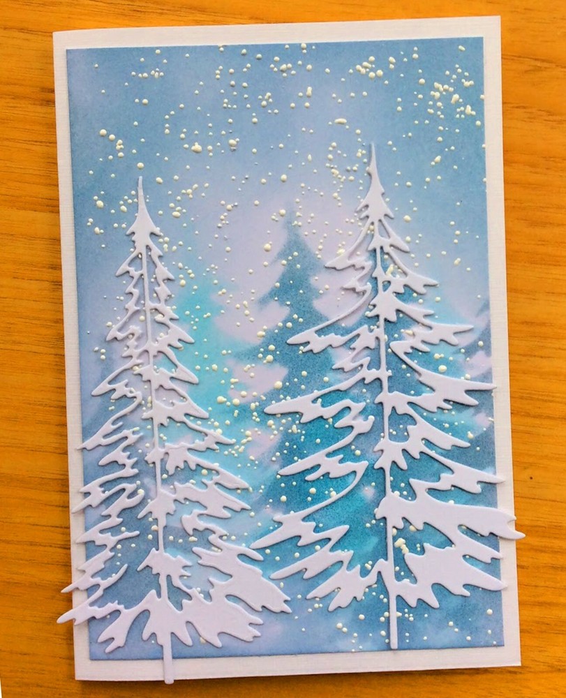 Sizzix Thinlits Woodlands 2pc set #660978 Retail $15.99 designer Tim Holtz