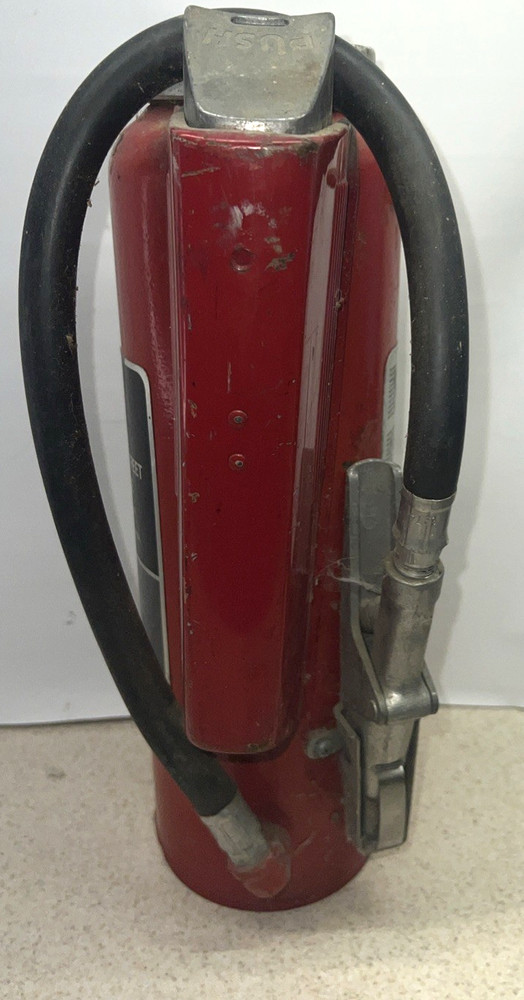 Ansul 10' Cartridge Type Red Fire Extinguisher. Class A B C UNTESTED Model A10E
