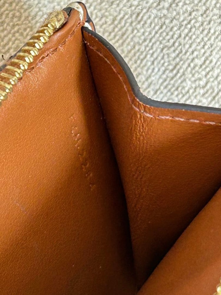 CELINE Triomphe Fragment Case Smooth Lambskin