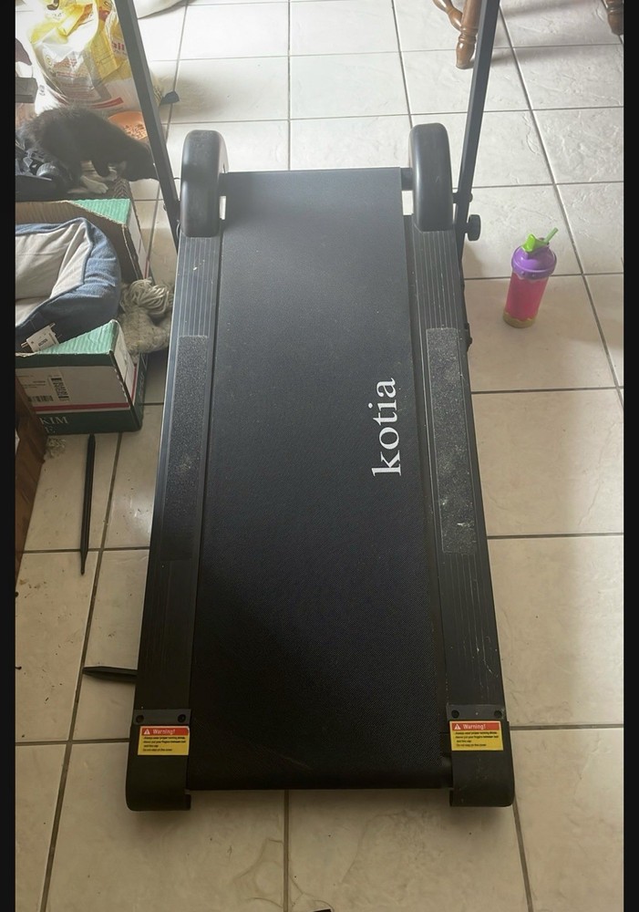 Manual Treadmill Compact Foldable Exercise Machine For Running & Cardio Training