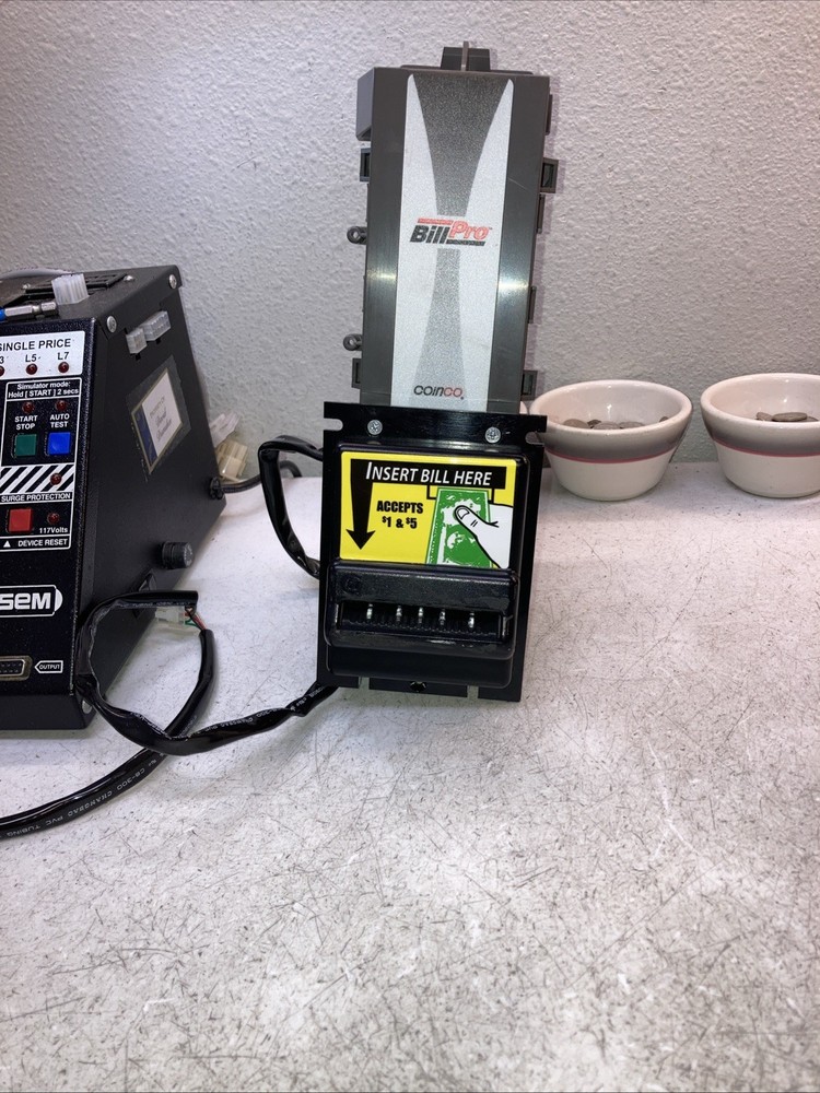 Coinco BP4SX 24 Volt MDB VALIDATOR. This Validator Has Been Completely Rebuilt.