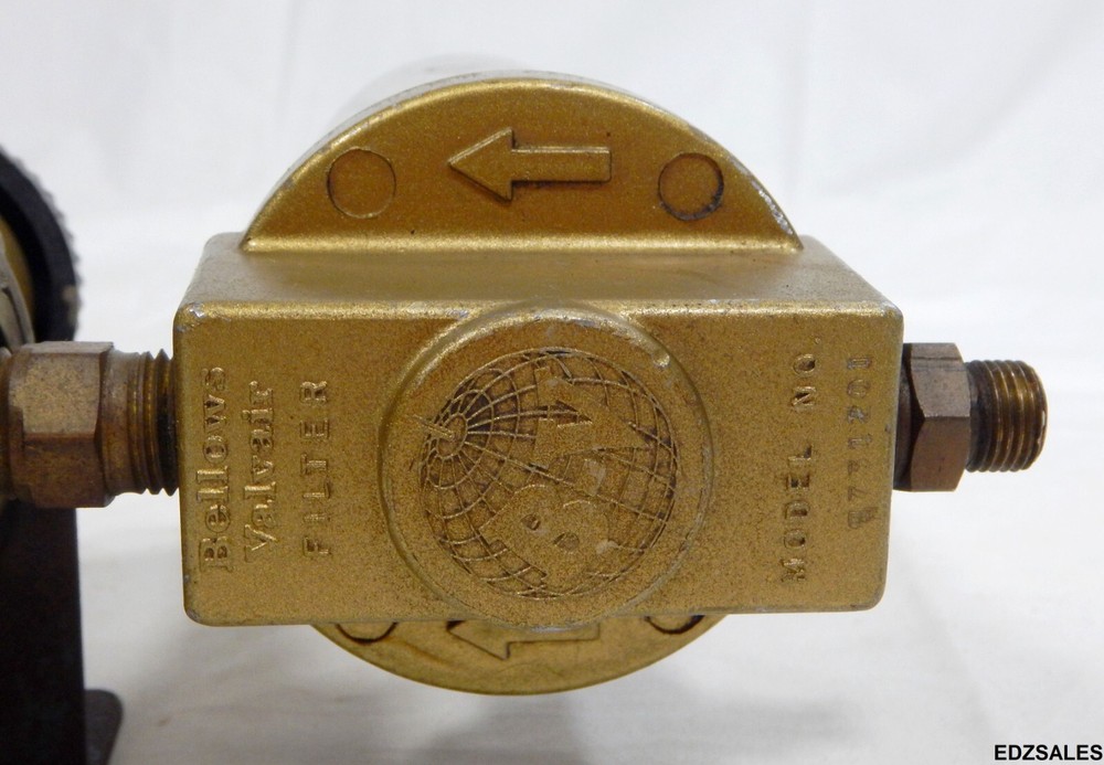 Bellows Valvair Compressed Air Filter Lubricator