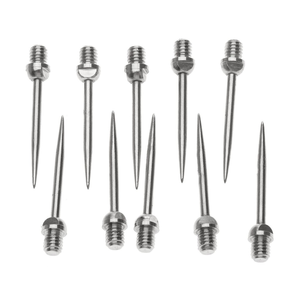10Pc/Set Harrow Dart Steel Tip Replacement Conversion Dart Point Flight Shaft