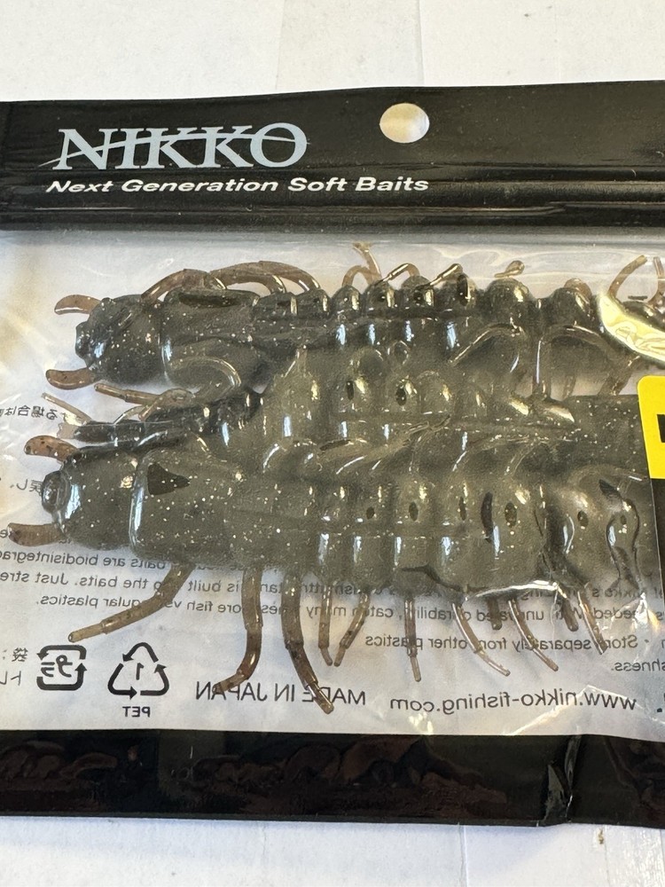 Nikko Hellgrammite Creature Bait 4.25” Mud Bug
