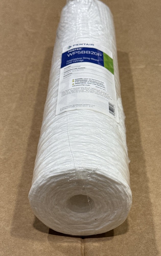 Pentek WP5BB20P String Wound Polypropylene Filter for 20" Big Blue Housing New