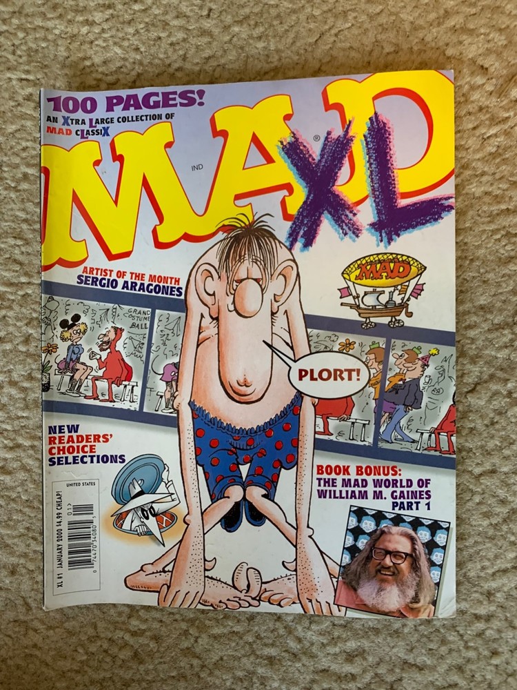 MAD MAGAZINE JANUARY 2000 XL ED.