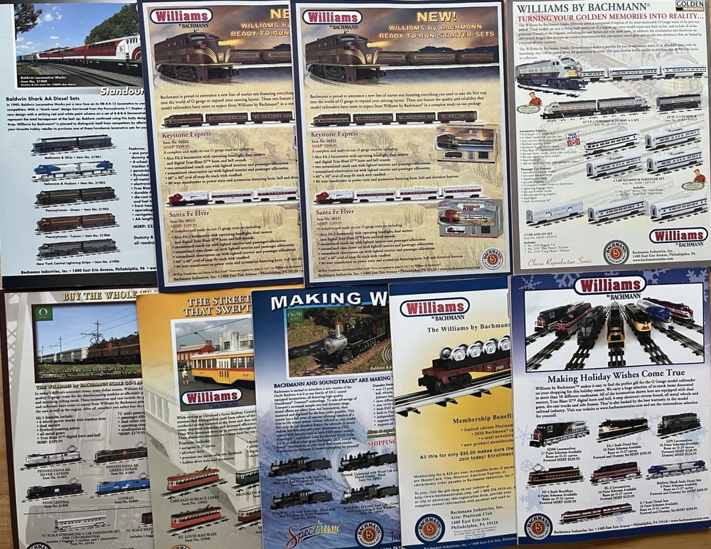 9 Classic Toy Trains Magazines (2010)
