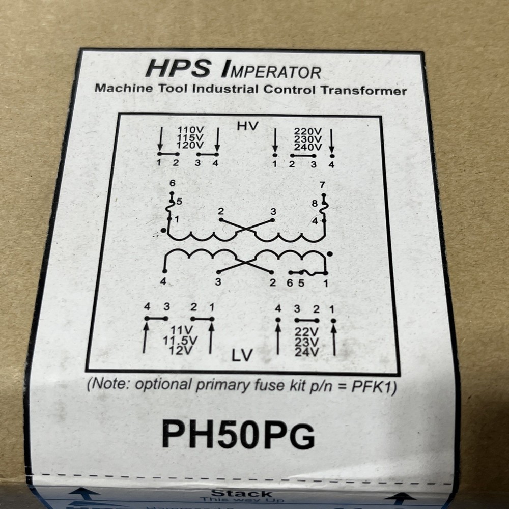 New Open Box HAMMOND POWER SOLUTIONS PH50PG Control Transformer