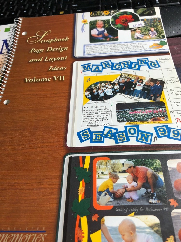 2) Creative Memories Page Patterns Fall 2003, Spring and Fall 2004