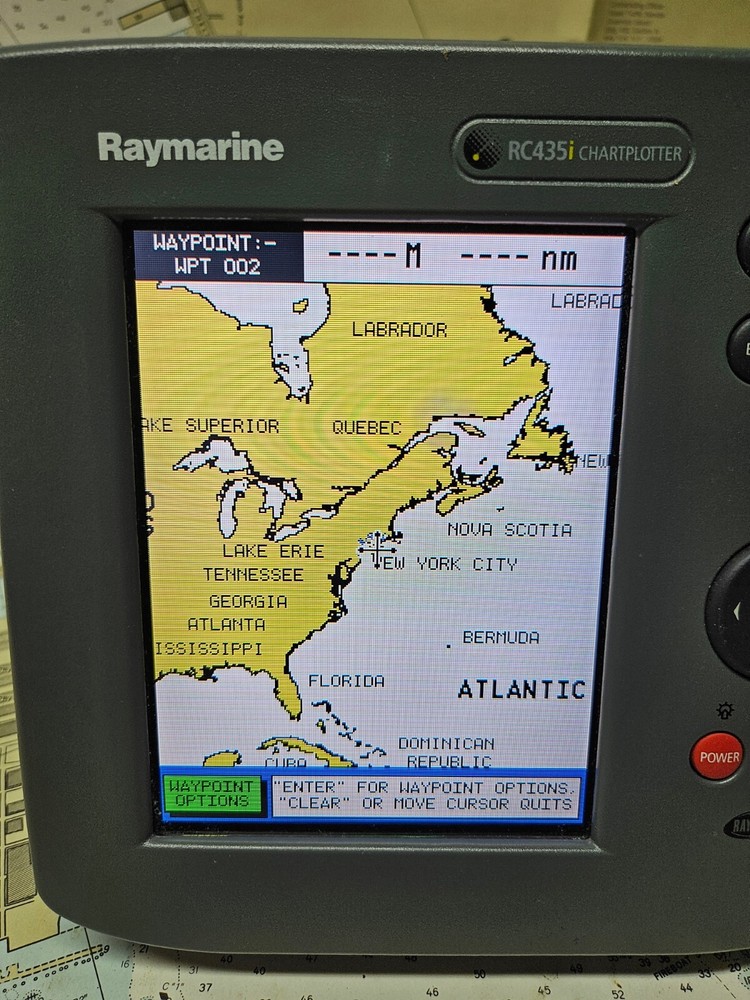 Raymarine RC435i GPS Chartplotter