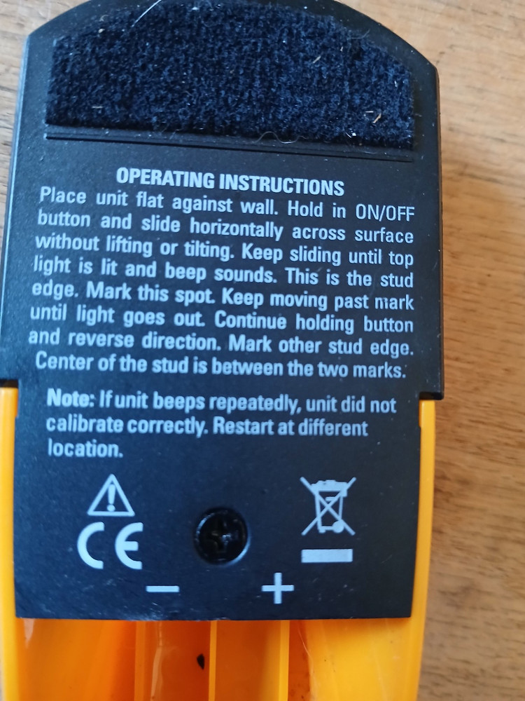 Ziron Stud Finder - Used