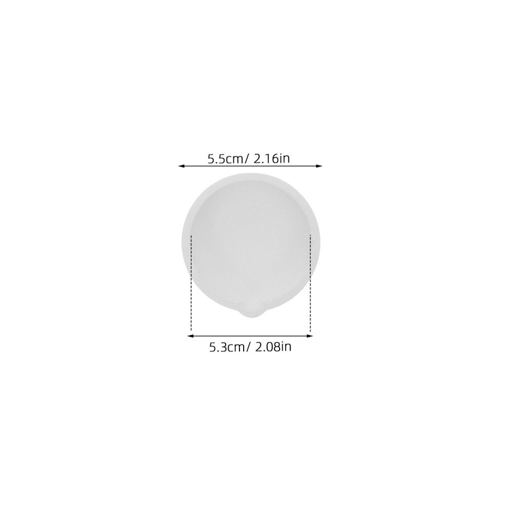 Melting Dish for Silver Refining Tools Ceramic Bowl Crucible