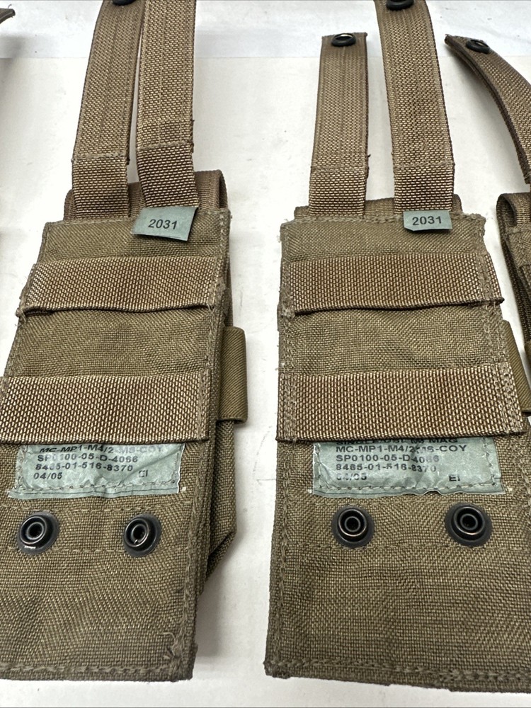 4 X Eagle Industries FSBE Single 1x2 Rifle Pouch Lot Coyote Green Tag MARSOC