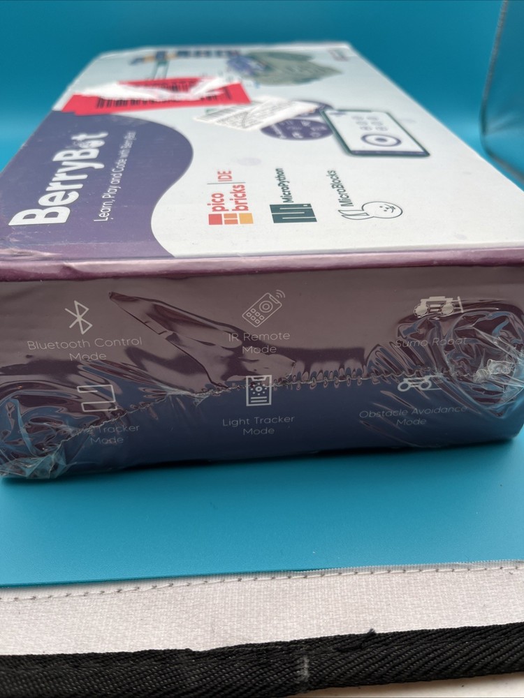 BerryBot Programmable Robot Powered By Raspberry Pi *DAMAGED BOX NEW*