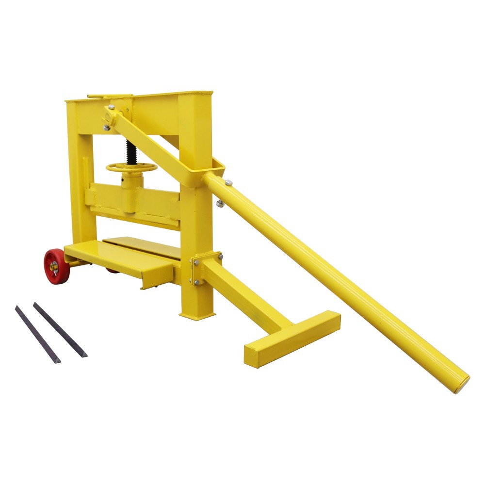 Block Splitter Cutting Pavers Tool Manual Brick Cutter Tool 11.8" Cutting Width