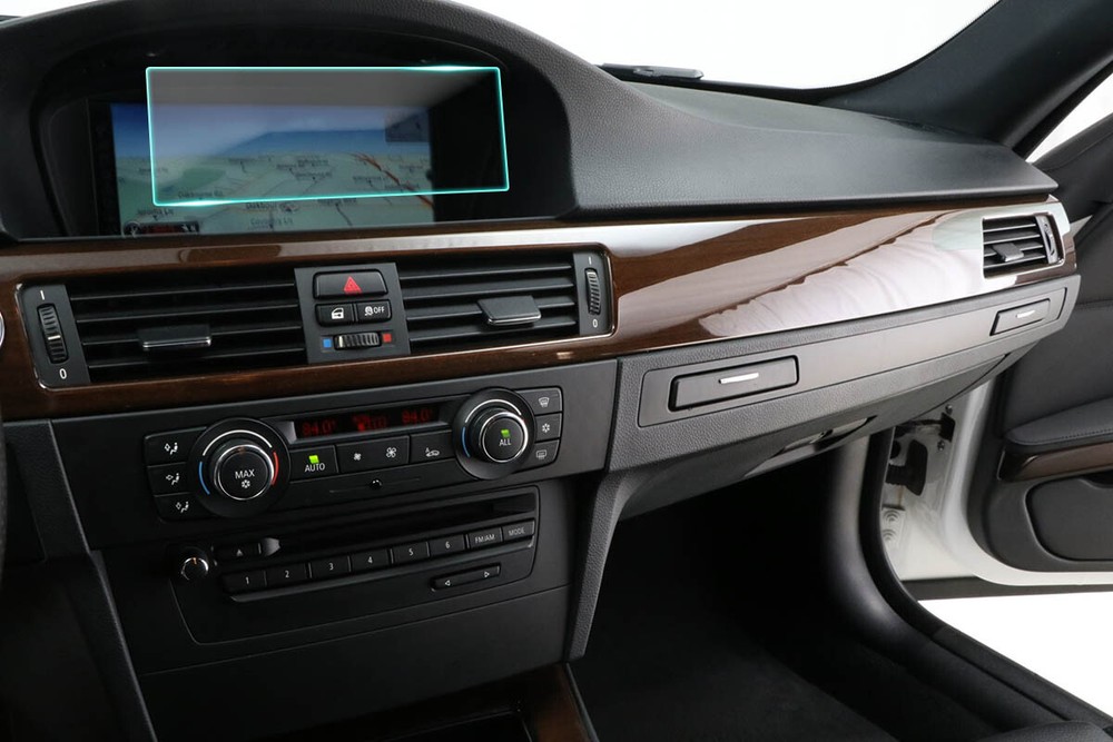 Crystal Clear Screen Protector for 2012 BMW 335ix coupe Vehicle Navigation