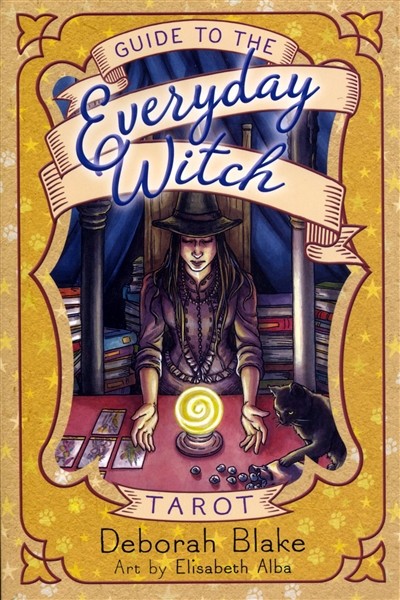 Everyday Witch Tarot Deck + Full-Color Book Reading Divination Deborah Blake