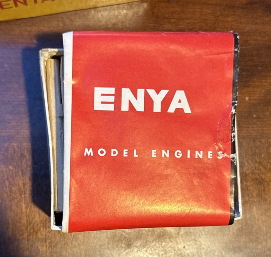 Vintage Enya 29 Model 5224 Engine Original Box