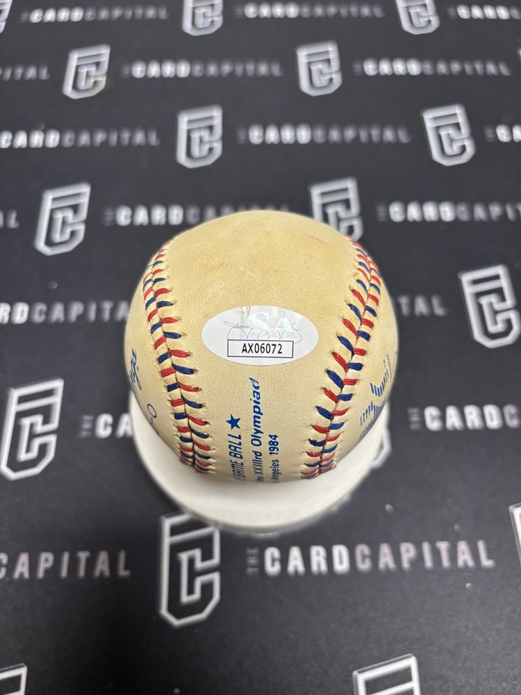 John Marzano SIgned 1980 Olympic Baseball JSA