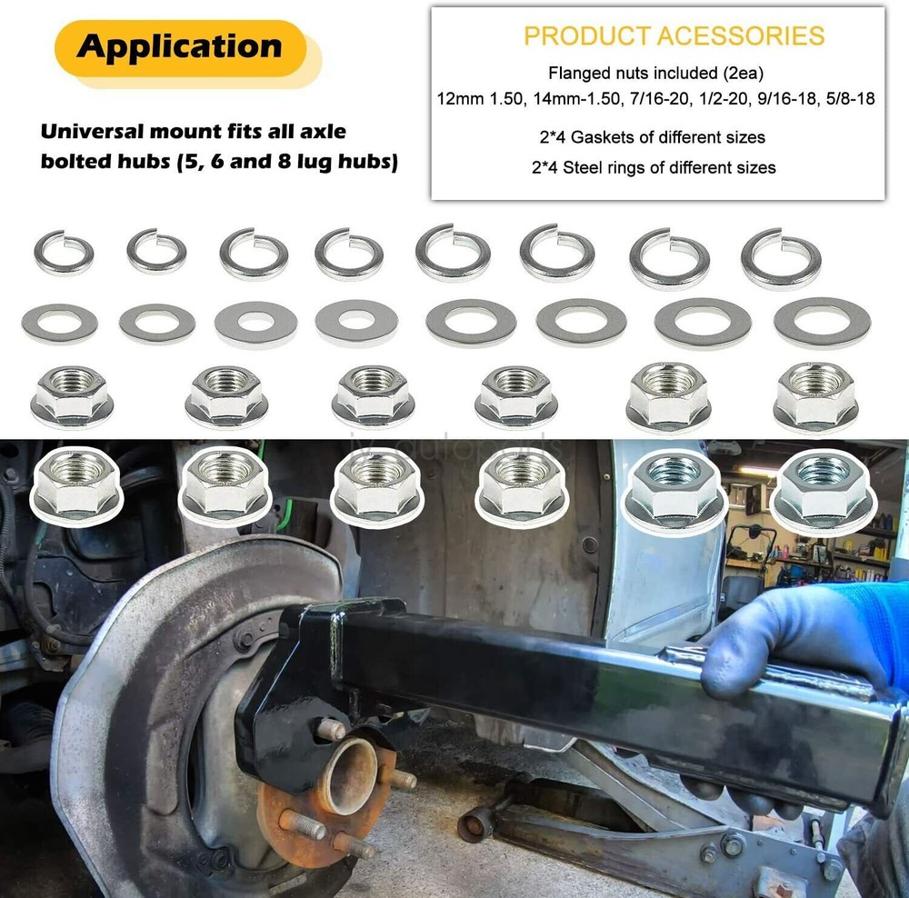 8629 Universal Wheel Bearing Hub Removal Tool Replace for ATD Tool