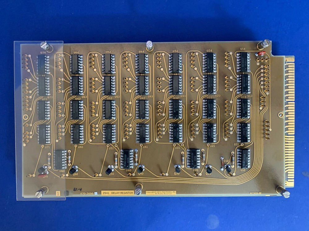 Tektronix 2941 Delay PCB Assy, 672-0771-00