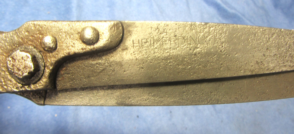 Vintage 10" Heimerdinger Scissors