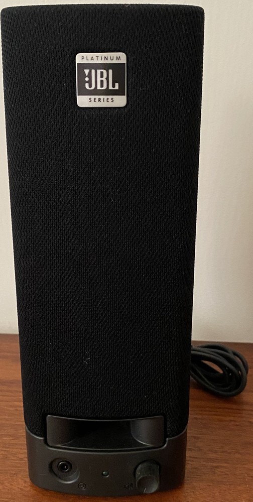 JBL Platinum Series Wired Computer Speakers Model SP08A11 Tested And Working
